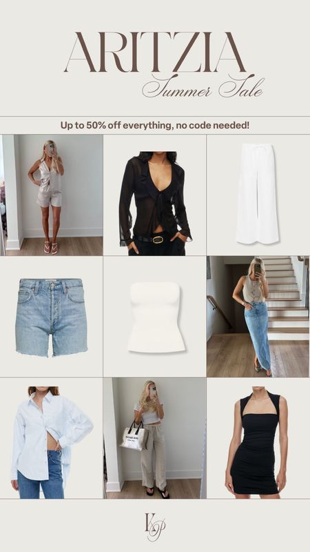Aritzia’s Summer Sale is happening now! Everything is up to 50% off, no code needed! #kathleenpost #aritzia #tryon #summersale

#LTKStyleTip #LTKSummerSales #LTKSaleAlert