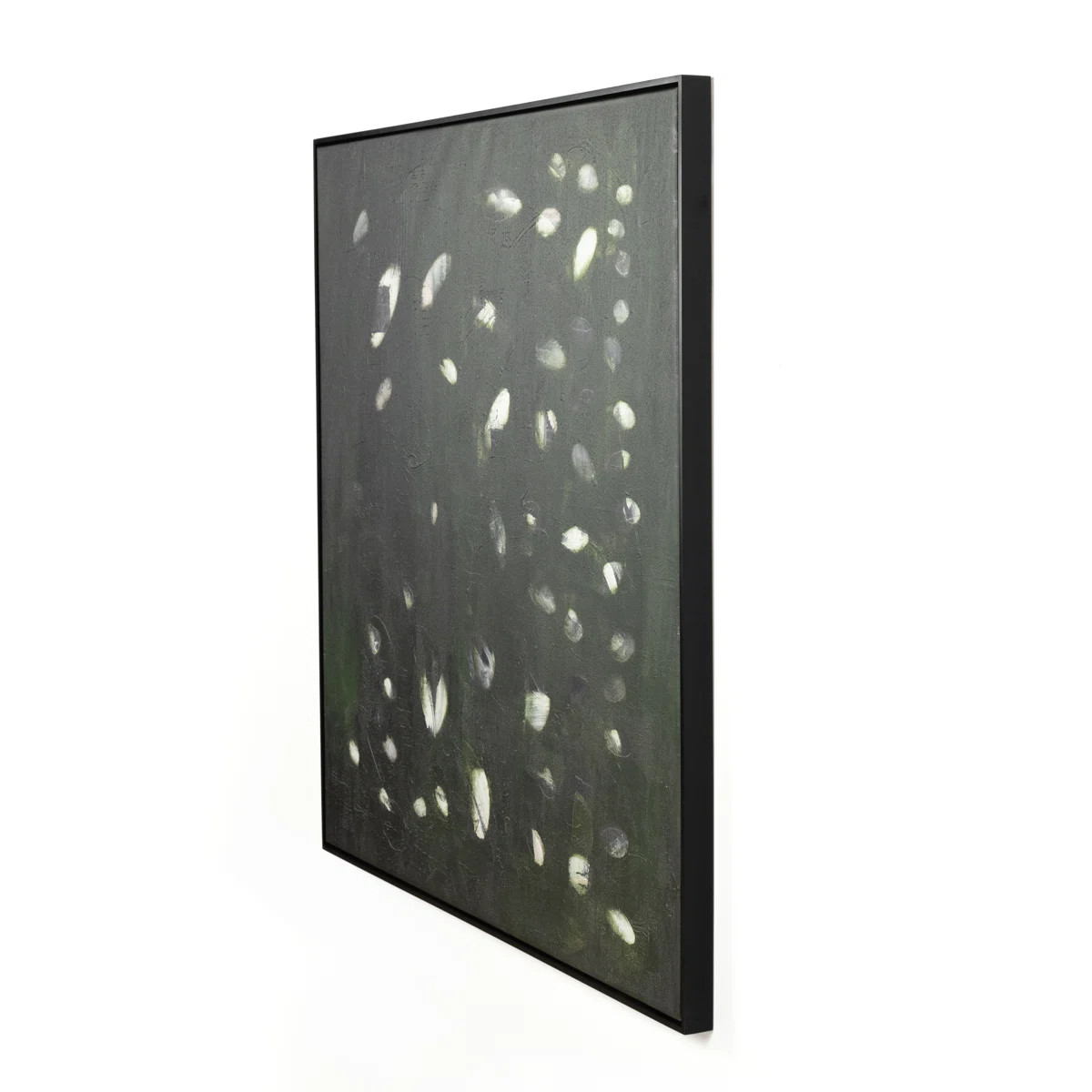 Oculus Verde by - Floater Frame Painting on Canvas | Wayfair North America