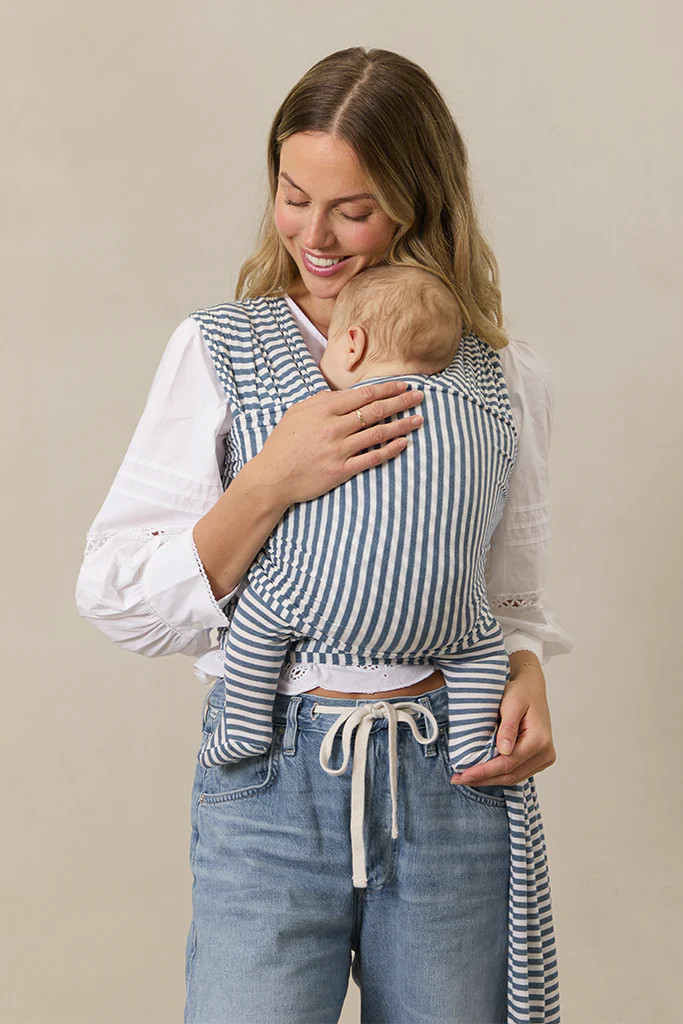 Chambray Stripe Wrap | Solly Baby