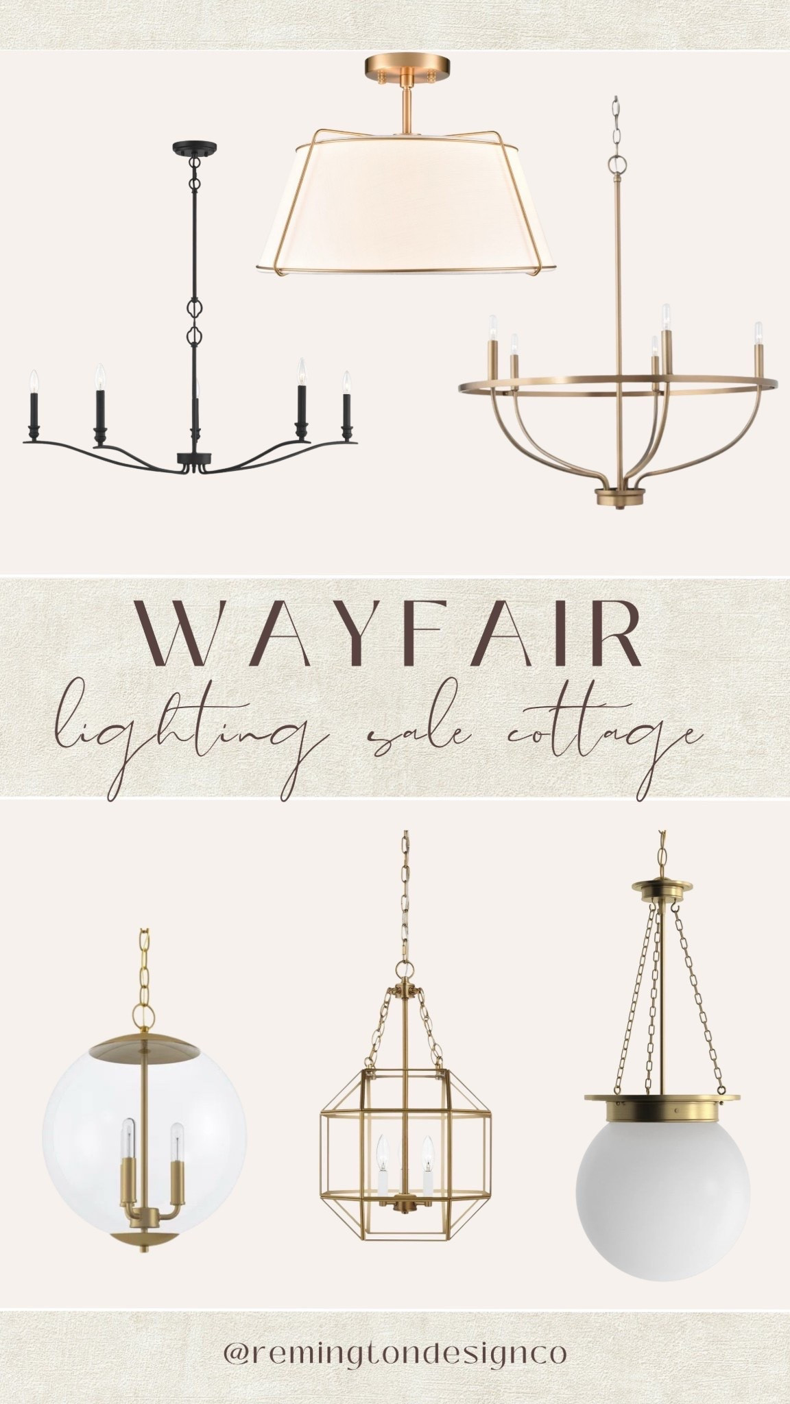 Wayfair lighting on sale! 🫶🏻

Style tips - Home decor - Lighting #LTKStyleTip