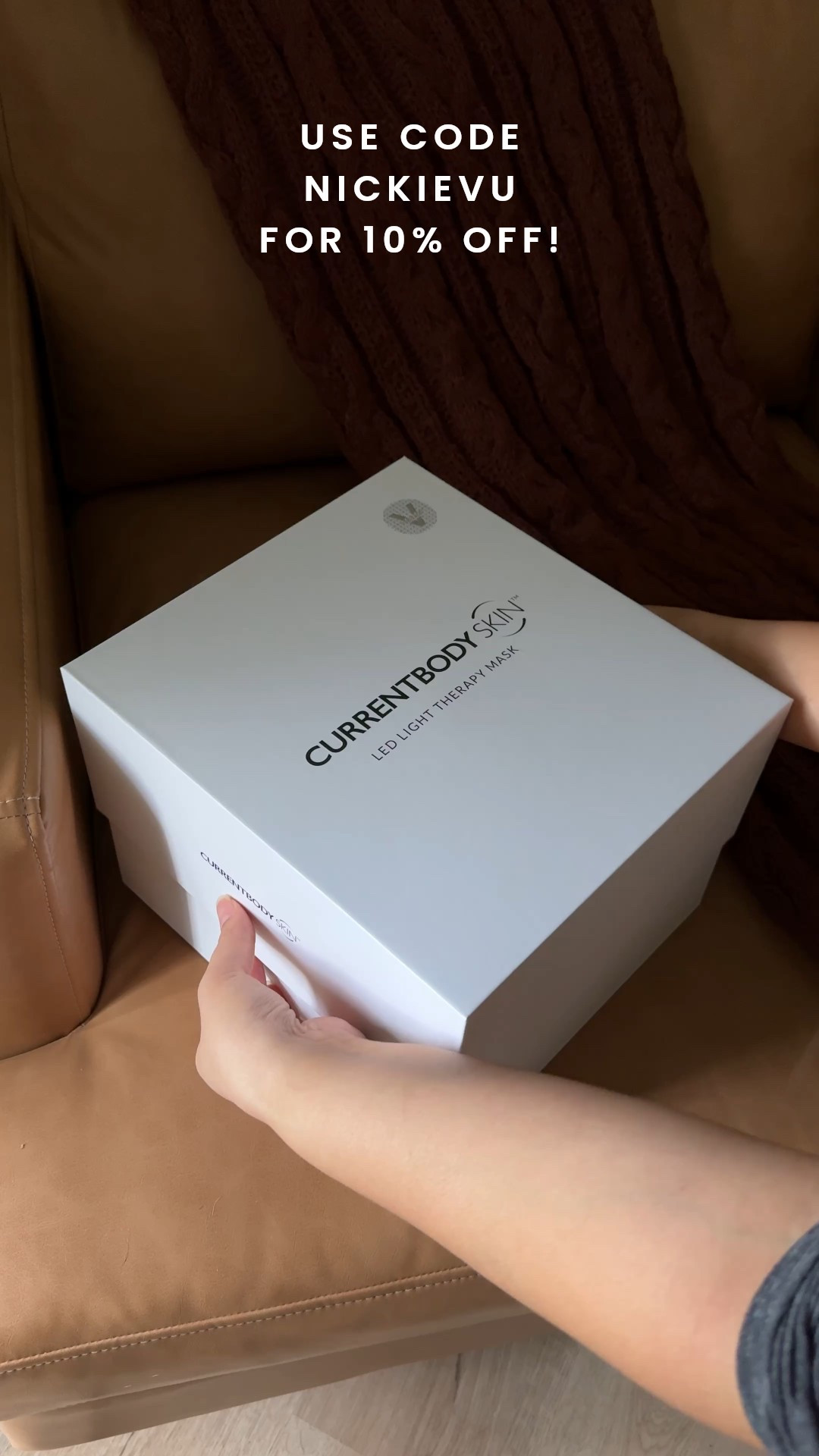 @currentbody red light therapy mask unboxing!!! I am so excited to try this out, there are so many benefits to it. Use my code NICKIEVU for 10% off!! 

Beauty products, mask, self care, skin care, skin, red light

#LTKBeauty #LTKGiftGuide #LTKSaleAlert