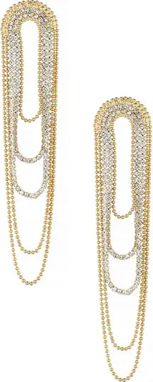 Ettika Looped Fringe Drop Earrings | Nordstrom | Nordstrom
