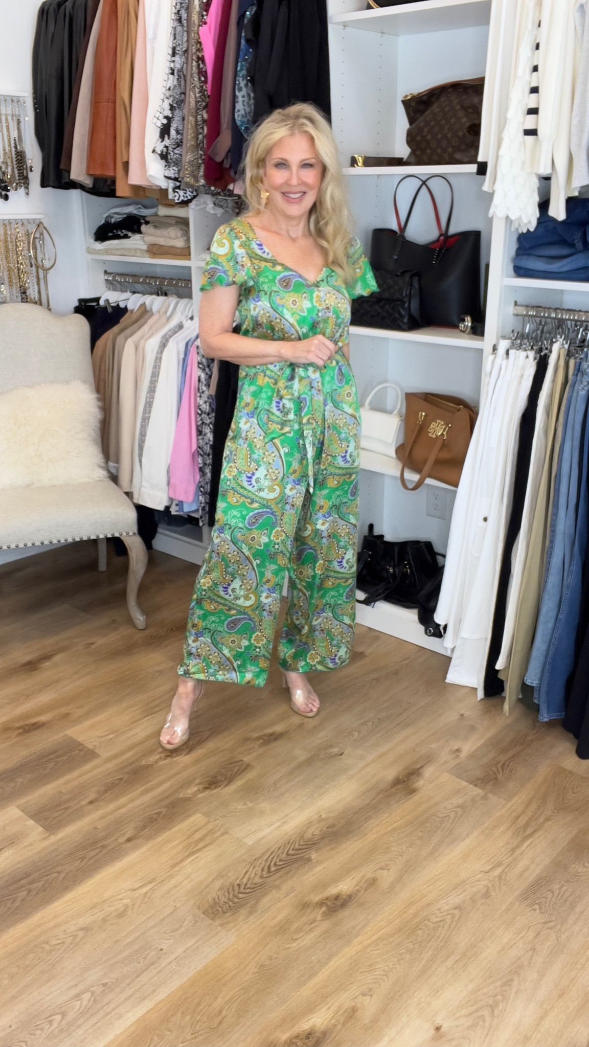 Jumpsuit size small. A little big on me.

#LTKfindsunder50 #LTKparties #LTKover40