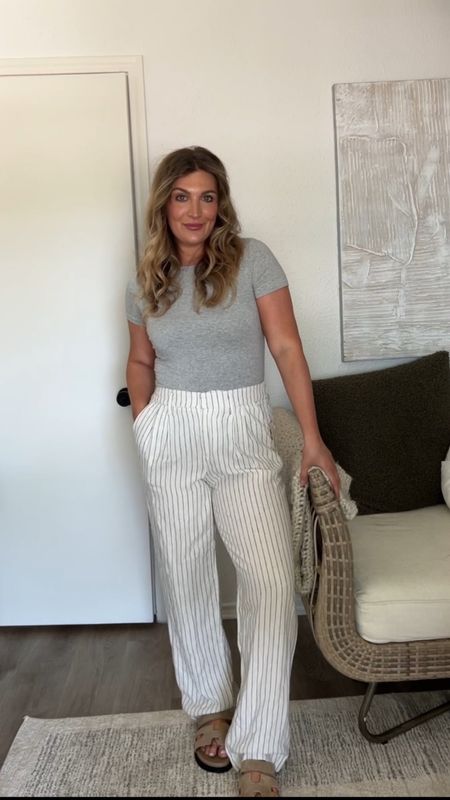 Spring outfit from Target! These linen pants are the perfect spring staple!

#LTKfindsunder100 #LTKxTarget #LTKstyletip