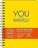 You Are a Badass Deluxe Organizer 17-Month 2022-2023 Monthly/Weekly Planner Cale    Calendar – ... | Amazon (US)