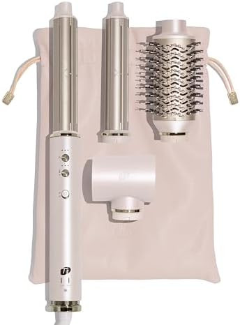 Aire 360 Ceramic Dual Voltage Air Styler Blowout Kit with Curling Attachments, Oval Brush & Dryin... | Amazon (US)