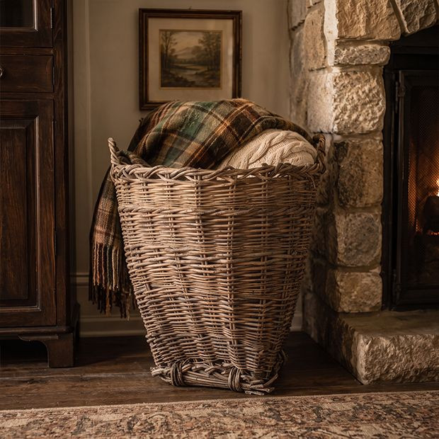 Vintage Harvest Basket | Antique Farm House