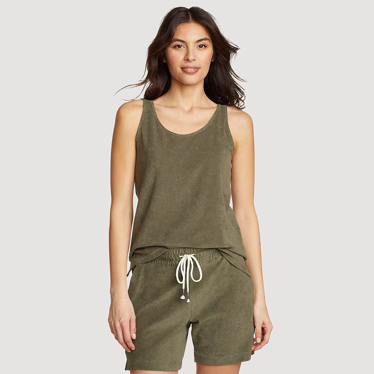 Women's Beachside Terry Tank Top | Eddie Bauer, LLC