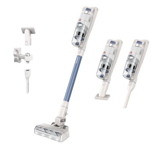 Bissell PowerClean 200W Self-Standing Cordless Vacuum w/Tangle Free Brush Roll, Removeable Battery, Wall Mount, Upholstery Tool & Bright Headlights, 4173 | Amazon (US)