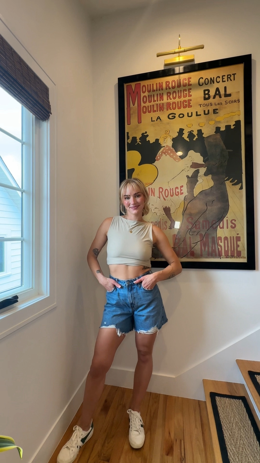 I wear a small in the top and 27s in the shorts!

#LTKSpringSale #LTKVideo #LTKSeasonal