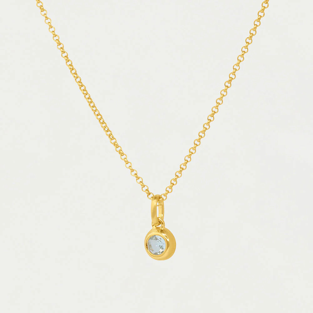 Round Birthstone Necklace | Dean Davidson