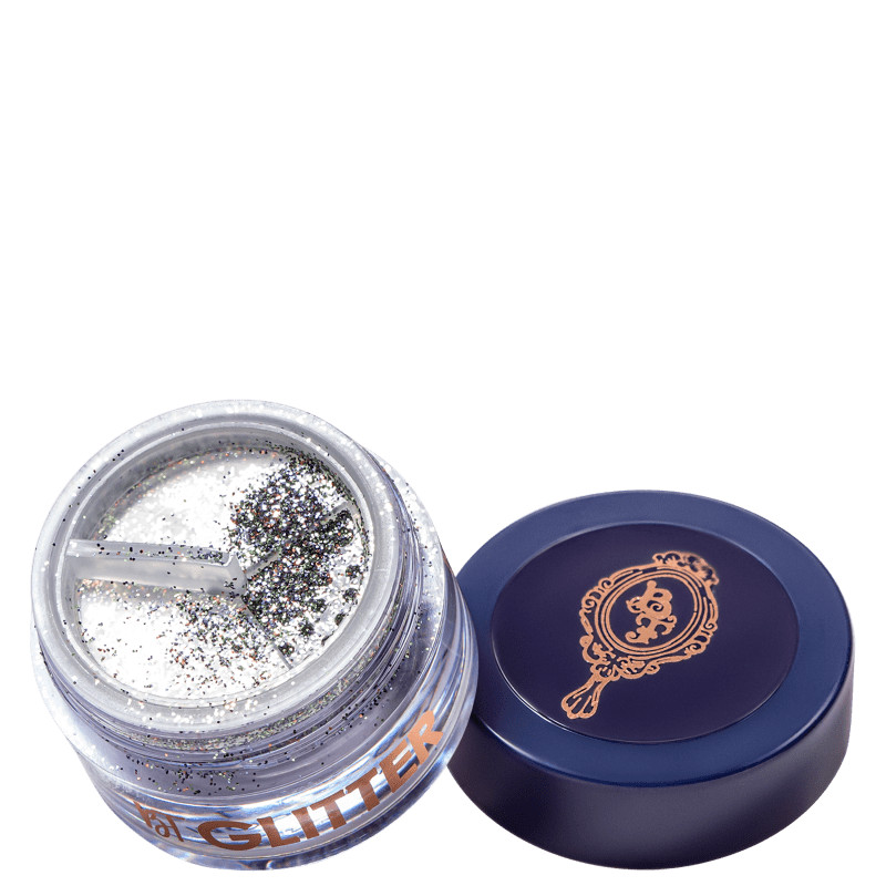 Glitter com efeito holográfico e cintilante. Conta com micropartículas de brilho que realçam a... | Beleza Na Web (BR)