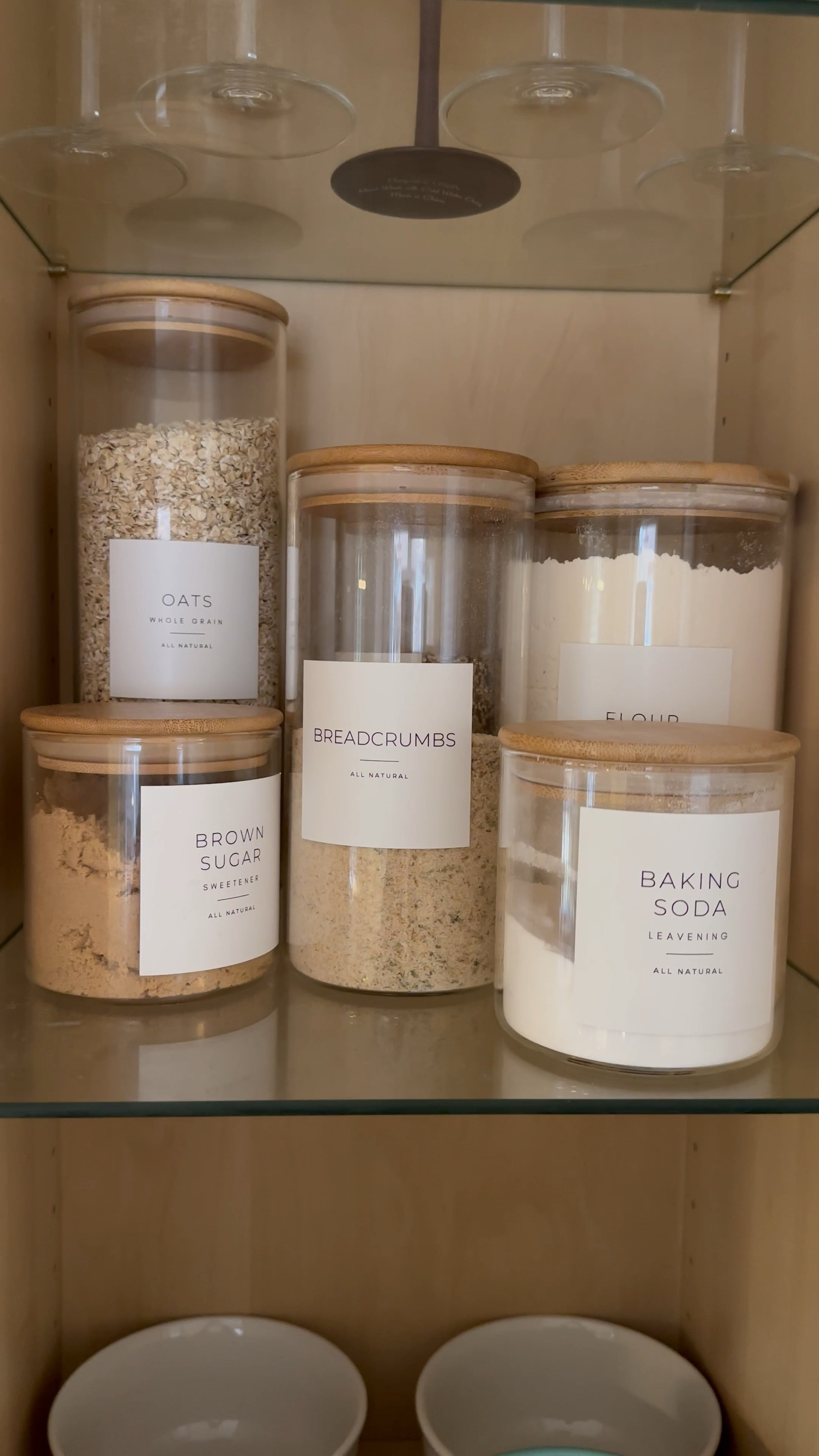 minimalist pantry labels for your go to ingredient organization in the kitchen 🤎

#LTKunder50 #LTKhome #LTKFind