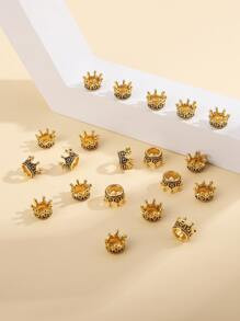 20pcs Crown Design DIY Jewelry Accessory SKU: sj2206164805455998(100+ Reviews)$1.50$1.43Join for ... | SHEIN