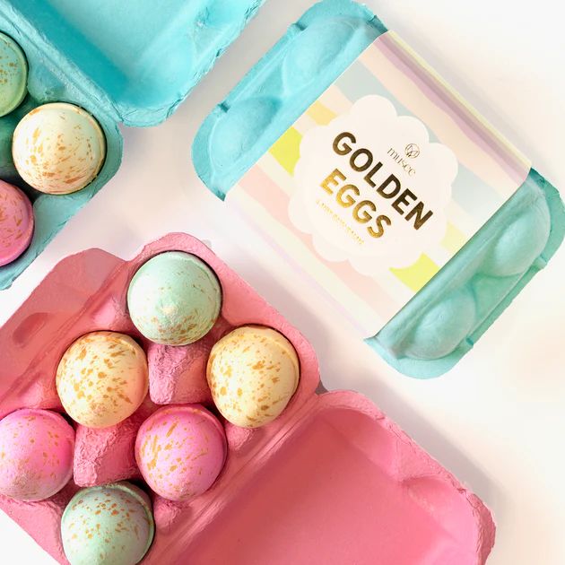 Golden Eggs Bath Bomb | Classic Whimsy