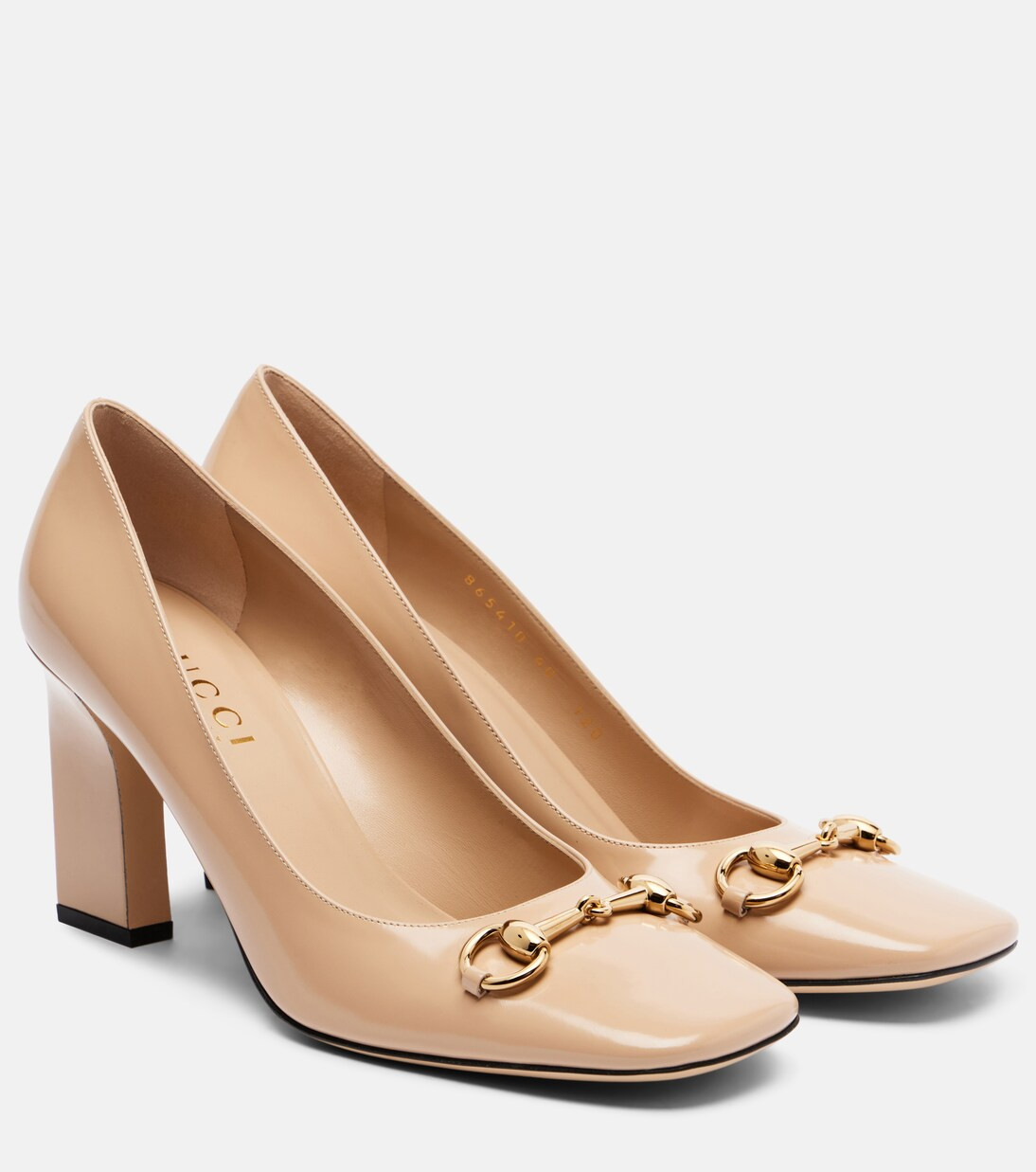 Signora 85 Horsebit leather pumps | Mytheresa (US/CA)