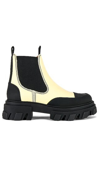 Cleated Low Chelsea Boot in Pale Banana | Revolve Clothing (Global)