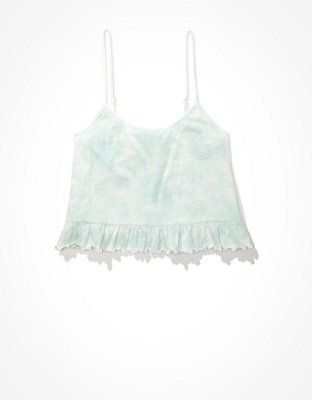 AE Cropped Relaxed Cami | American Eagle Outfitters (US & CA)