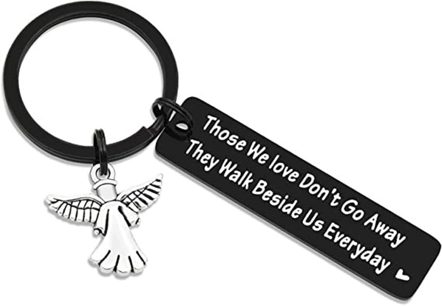 Memorial Gifts Keychain for Loss of Loved One Those We Love Don't Go Away Sympathy Keyring Rememb... | Amazon (US)