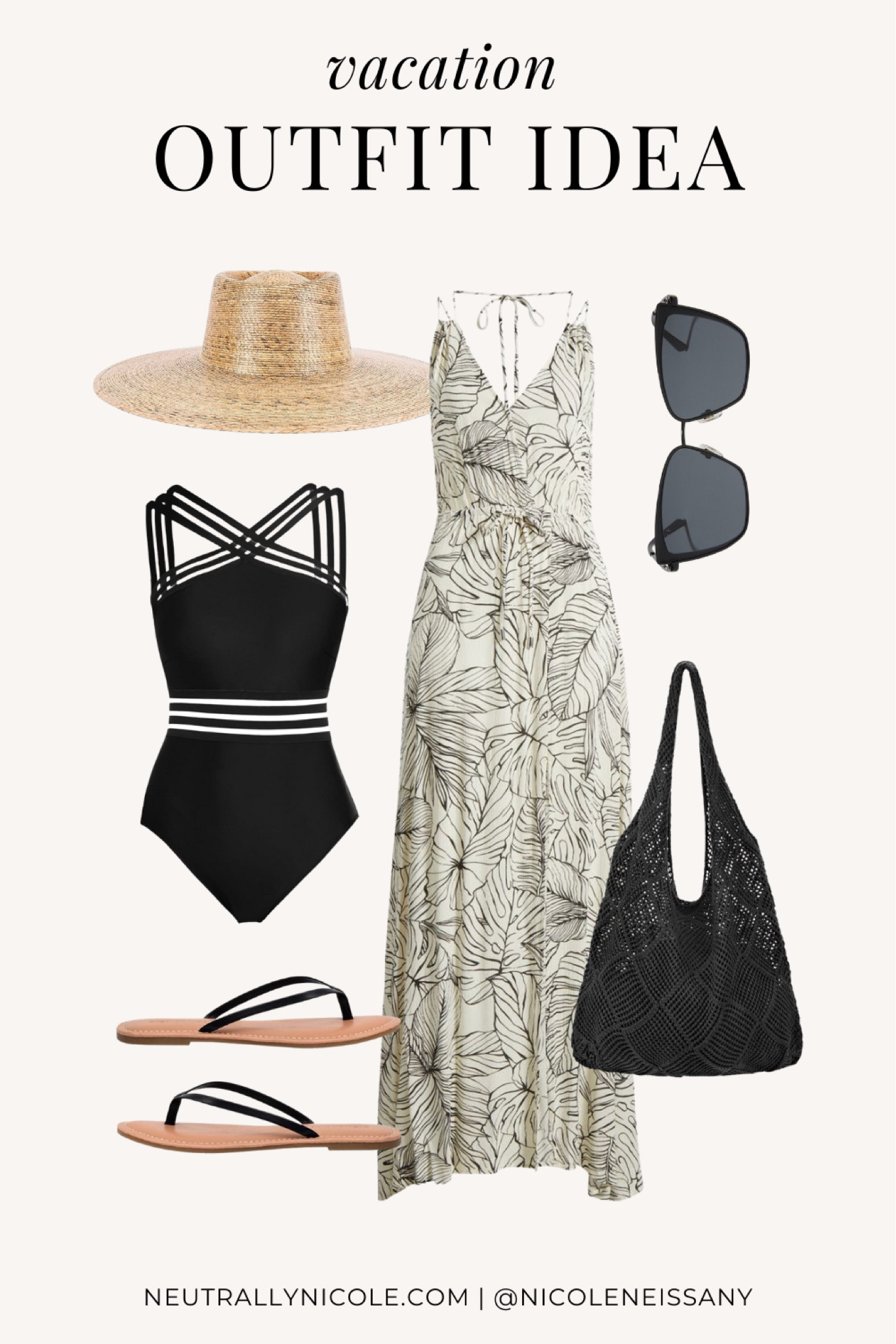 Vacation outfit

// resort wear, resort style, resort outfit, vacation outfits, vacation wear, pool outfit, beach outfit, swim cover up, swim coverup, swim suit cover up, beach cover up, beach coverup, swimsuit, swim suit, swimwear, one piece swimsuit, one piece swim suit, one piece swimwear, one piece bathing suit, beach dress, vacation dress, resort dress, cover up dress, coverup dress, straw hat, beach hat, straw bag, beach bag, cat eye sunglasses, flip flops, sandals, Montce Swim, Amazon fashion, Nordstrom, Revolve, neutral outfit, neutral fashion, neutral style, Nicole Neissany, Neutrally Nicole, neutrallynicole.com (3.23)

#LTKshoecrush #LTKtravel #LTKitbag #LTKstyletip #LTKfindsunder100 #LTKsalealert #LTKswim #LTKfindsunder50 #LTKSeasonal