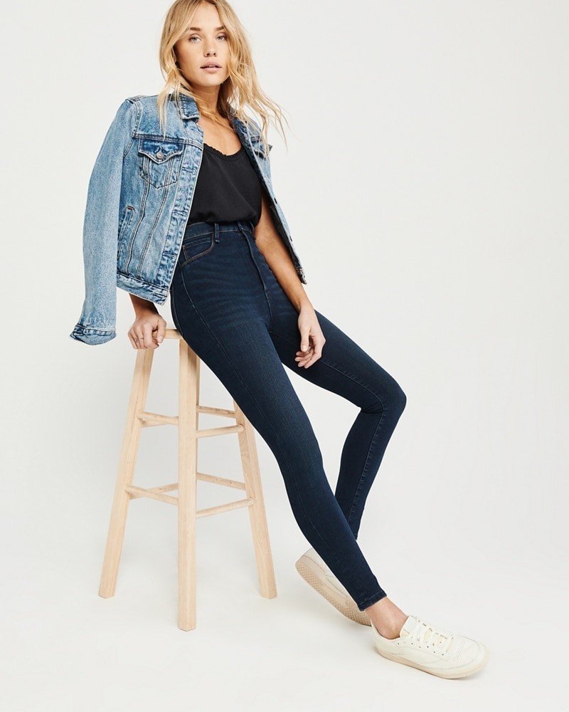 Sculpt Ultra High Rise Jean Legging | Abercrombie & Fitch US & UK