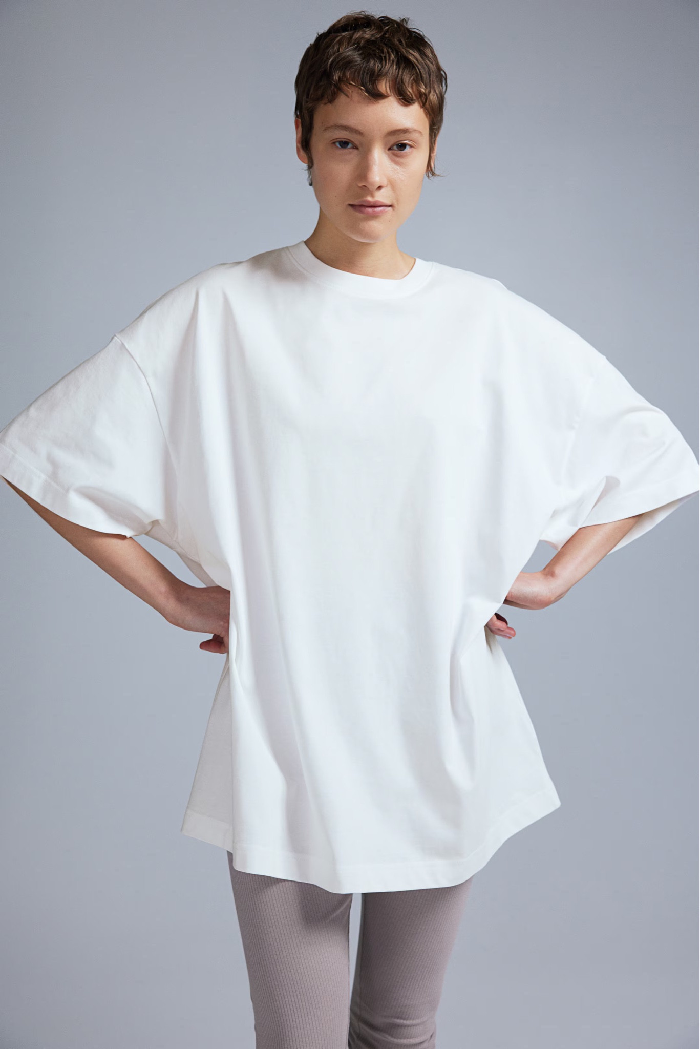 H&M everyday basic oversized t shirt, perfect for layering and dressing up or down 🤍 this is a must have for your capsule wardrobe!! 

Outfit Inspo, everyday outfits, causal outfits, cute outfits, comfy basics, everyday basics, pants, loungewear, sleep wear, Pinterest inspired, Pinterest outfits, capsule wardrobe, basics, luxury basics, elevated casual, elevated outfits, casual elevated outfits, amazon inspired, cute clothes, dress it up or down, tennis shoes, heels, flats, workwear, relaxing 

#LTKBacktoSchool #LTKFindsUnder50 #LTKSeasonal