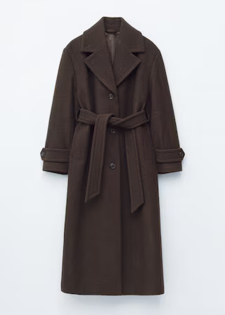 Tie-Belt Wool Coat | & Other Stories UK