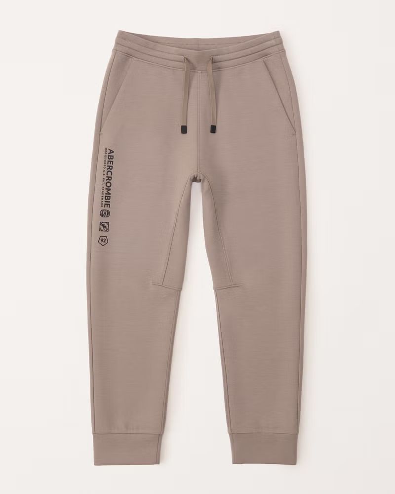 neoknit active logo joggers | Abercrombie & Fitch (US)