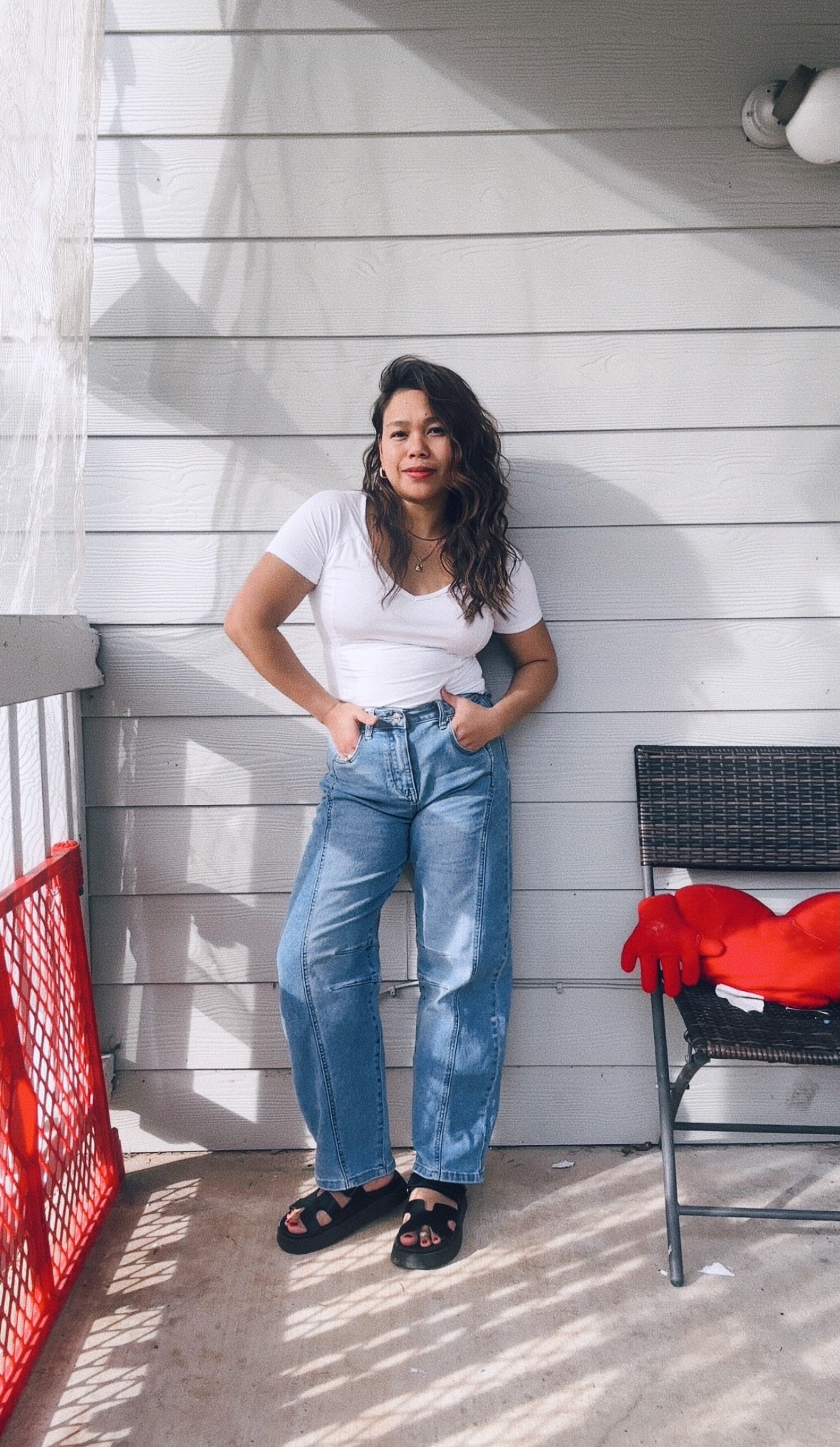 My mom uniform. HEHE
easy outfit, comfy and yes it’s already on my closet. ☺️ 