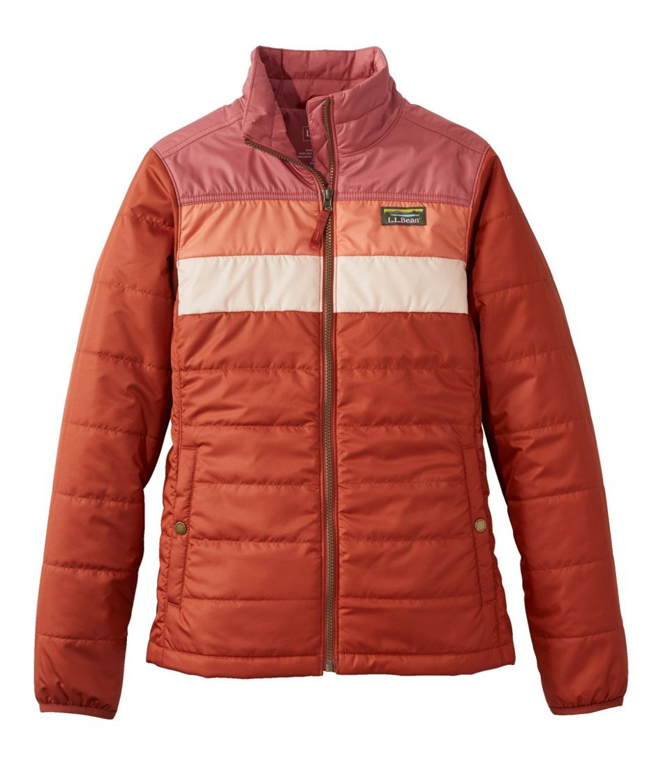 Women's Mountain Classic Puffer Jacket, Colorblock | Insulated Jackets at L.L.Bean | L.L. Bean