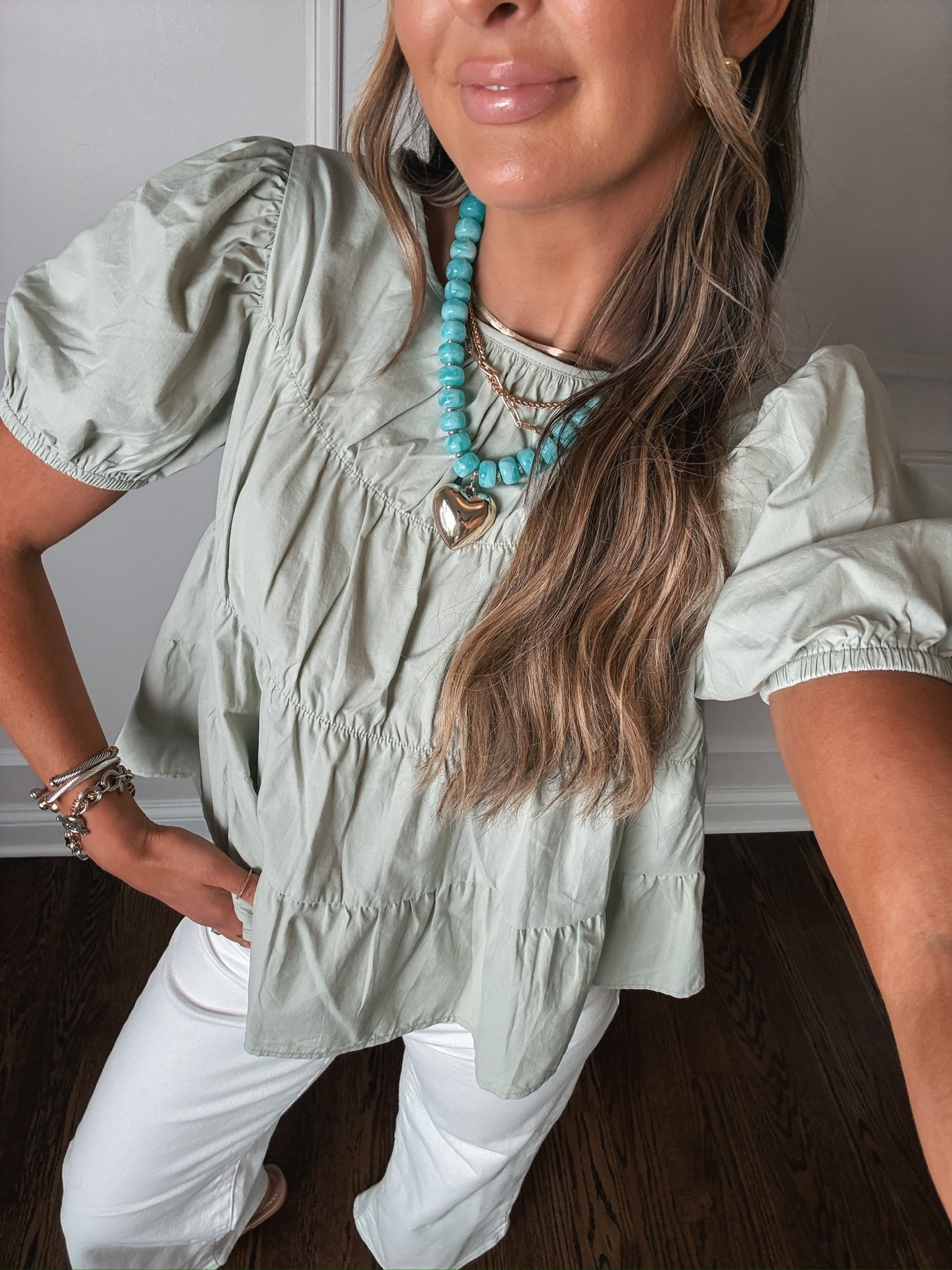 The cutest top for spring and summer! Vacation outfits beach, work outfits, travel outfits, resort wear 2026, date night outfit, business casual workwear, spring outfits 2026 

#LTKmomlife #LTKMothersDay #LTKootd