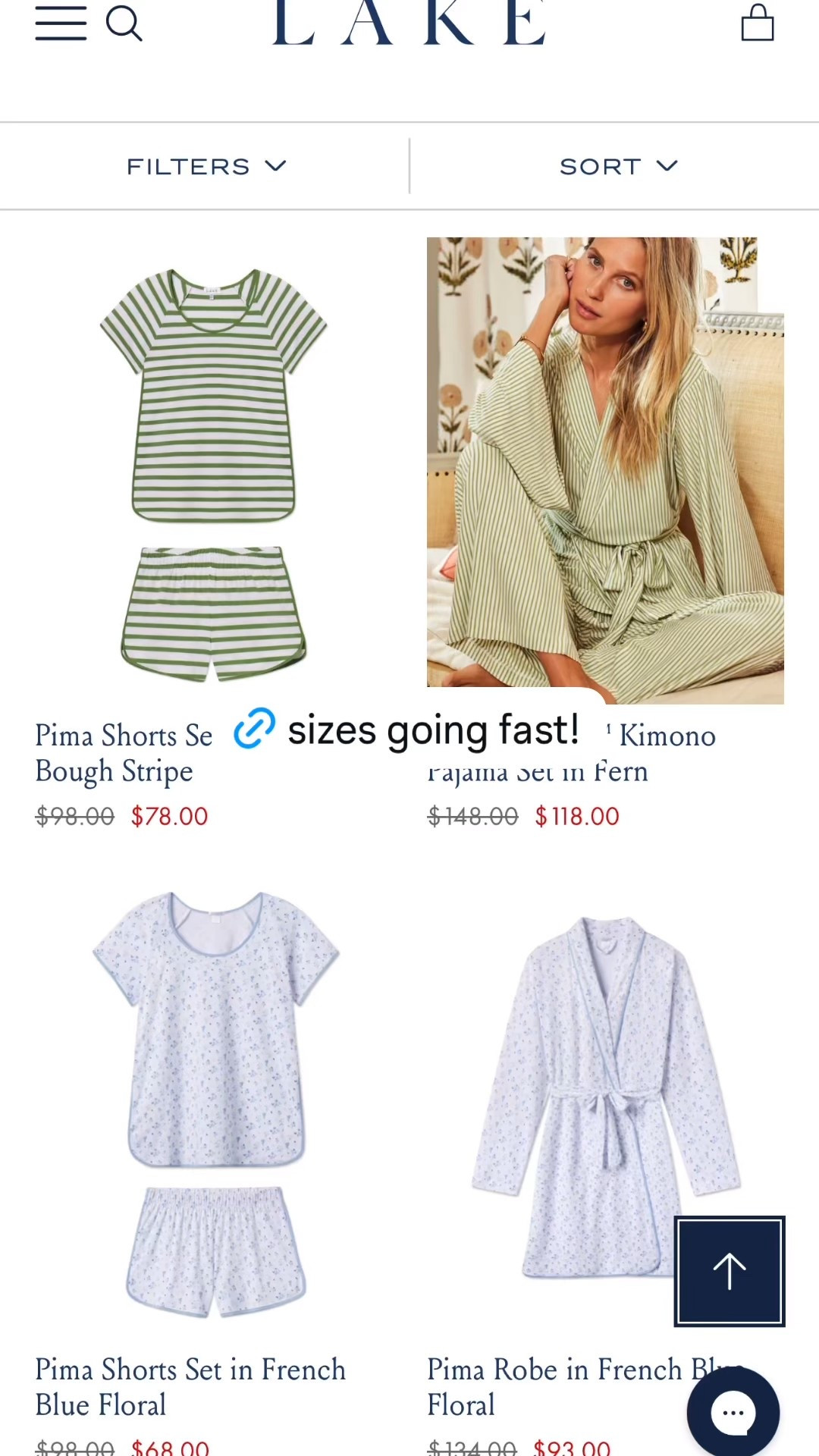 My favorite sale of the year! The @LAKE semi-annual sale with pajamas, robes and loungewear up to 50% off!!

#LTKmorningroutine #LTKSaleAlert #LTKselfcare