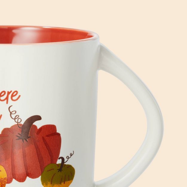 16oz Stoneware 'Hey There Pumpkin' Mug - Spritz™ | Target