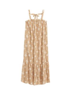 Sleeveless Tie-Back Cutout Maxi Swing Dress for Women | Old Navy (US)