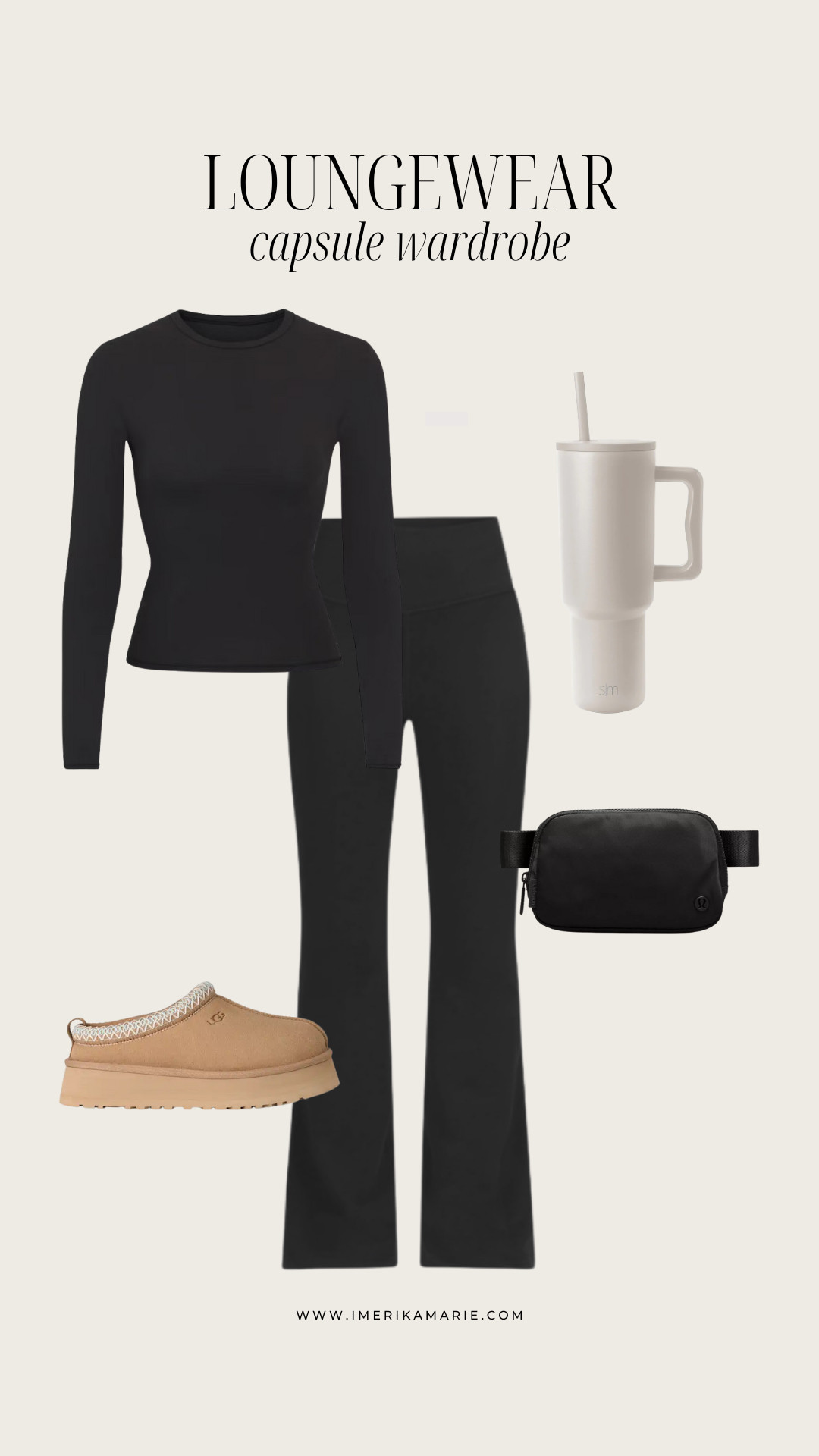 loungewear capsule wardrobe. loungewear outfit. running errands outfit. leggings. matching set. uggs. belt bag 

 

#LTKPetite #LTKFindsUnder100 #LTKStyleTip