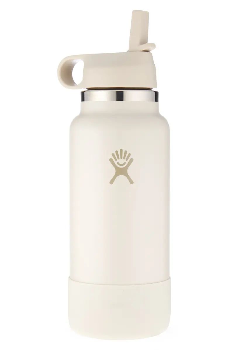 32-Ounce Wide Mouth Bottle with Straw Lid & BootHYDRO FLASK | Nordstrom