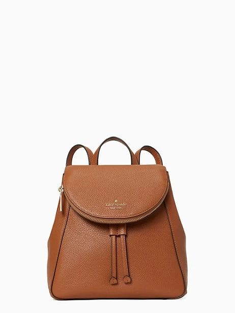 leila medium flap backpack | Kate Spade Outlet