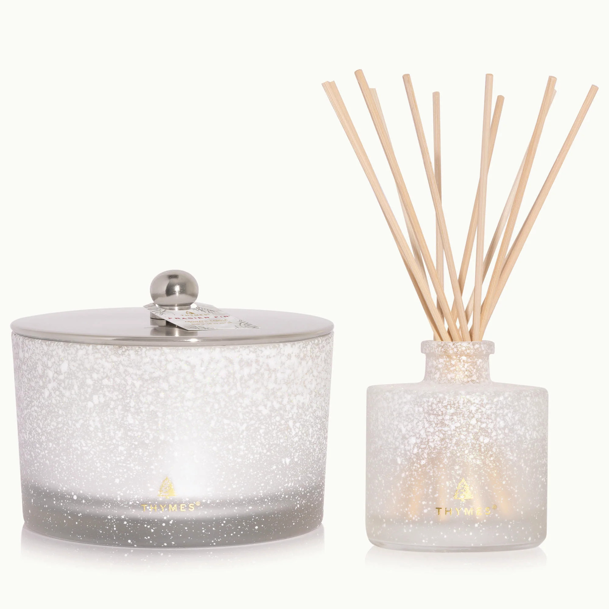 Frasier Fir Flocked Gifting Duo | Thymes