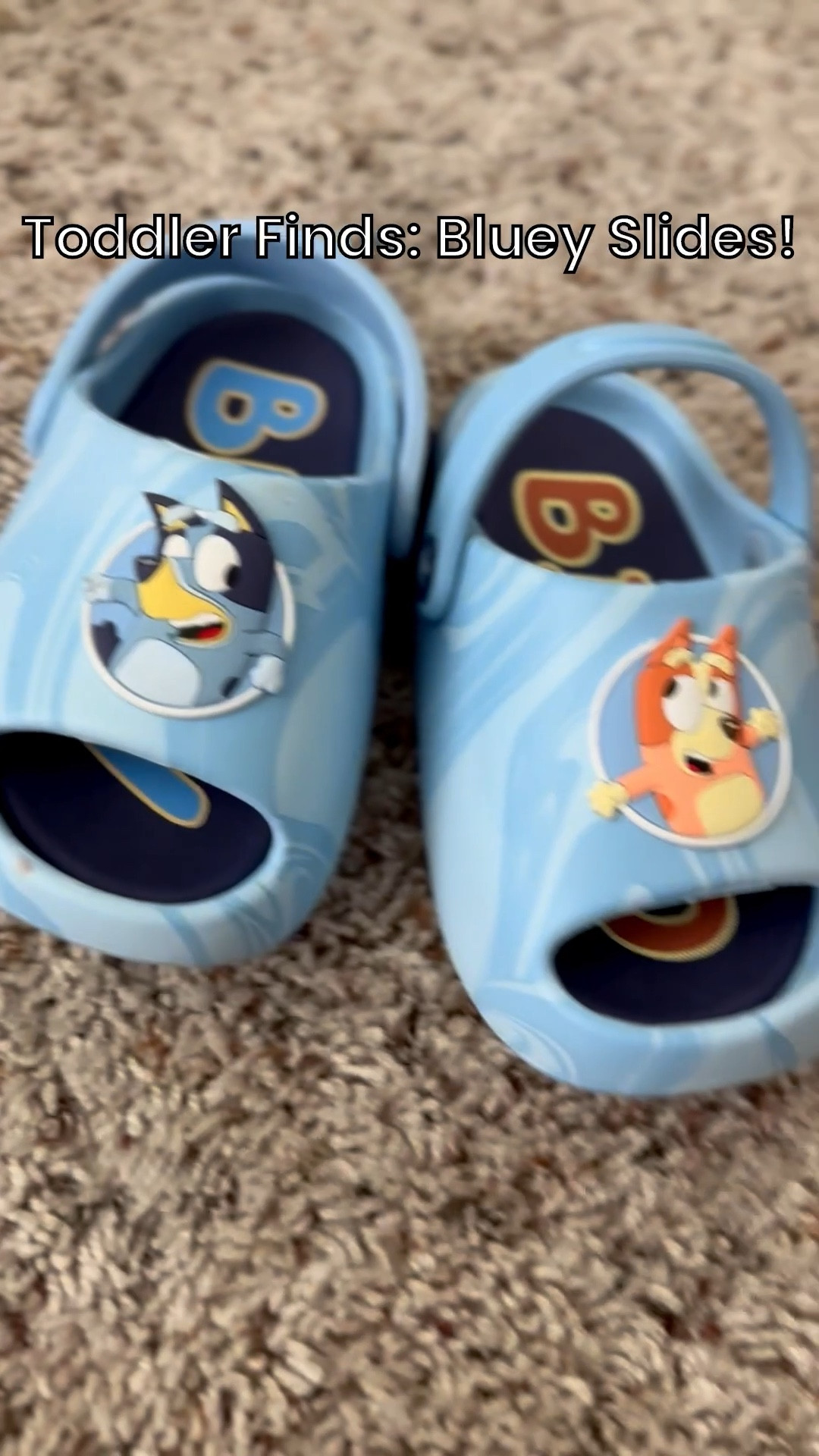 Bluey sandals/slides for toddlers at Target. They are currently on sale!🩵

#TargetFinds #TargetSale #TargetToddler

#LTKBaby #LTKKids #LTKFamily