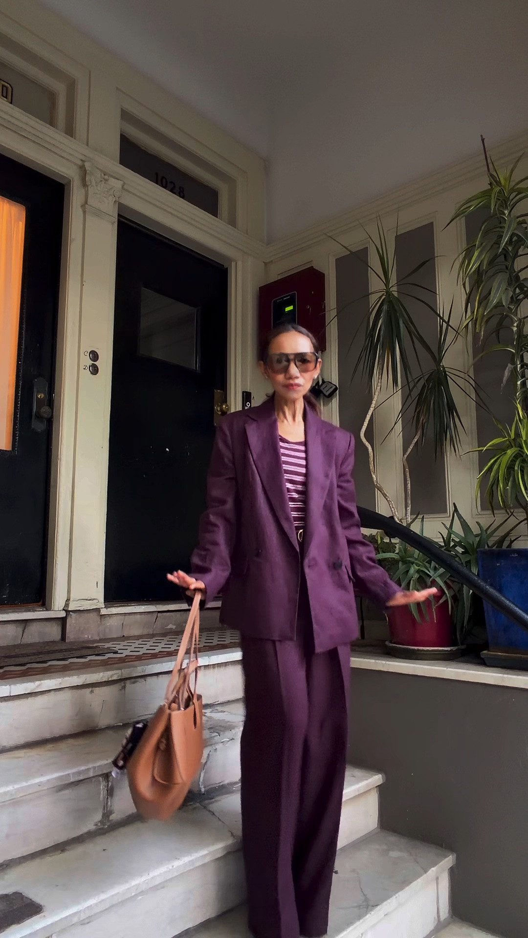 Linen set workwear or mix and match with other pieces. The quality is excellent 💜

#LTKPetite #LTKWorkwear #LTKootd