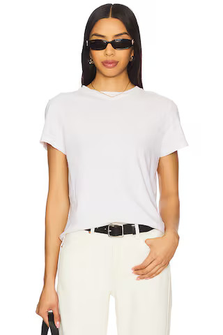 RE/DONE x Hanes The Classic Tee in Vintage White from Revolve.com | Revolve Clothing (Global)