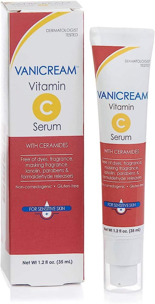 Vanicream Vitamin C Serum - Free of Dyes, Fragrance, Masking Fragrance, Lanolin, Parabens & Forma... | Amazon (US)