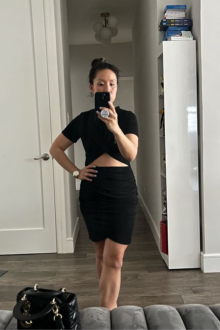 Clubbing in Vegas? Or going to a party? This one feels like a top and a skirt while fitting like a dress. It’s a little long for me, but I’m 5’2” Jersey material. Amazon find. I’m unsure about this one because of the fit, but I like the idea. What do you think?

#LTKFestival #LTKunder50 #LTKtravel
