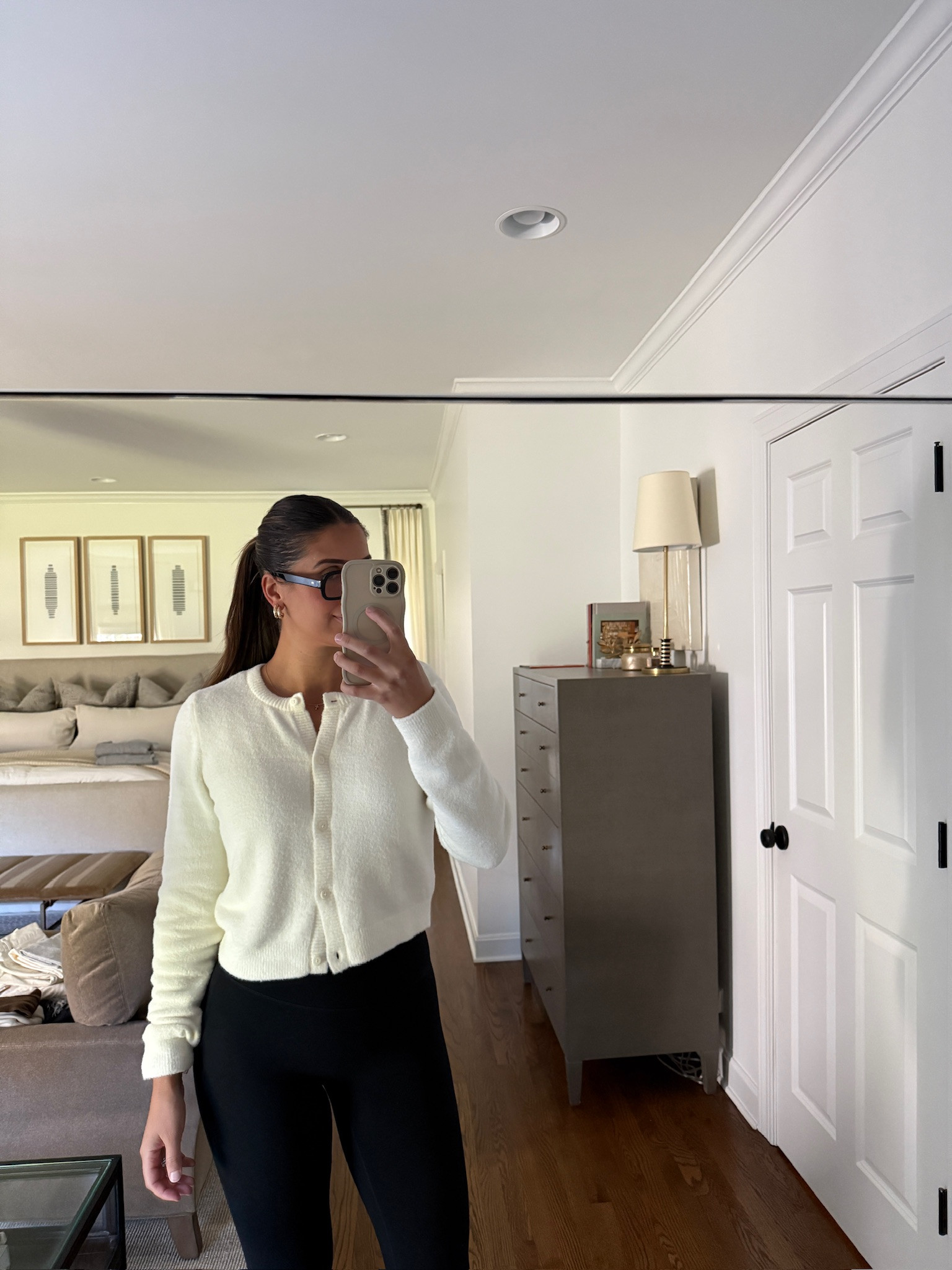 Such a good basics outfit in my closet 🙌🏻

Sunglasses, Elisa Jane mini sunglasses, lululemon, flare leggings, alo yoga, alo clothing, alo cardigan, errands outfit, Grace White

#LTKStyleTip #LTKOver40 #LTKTravel