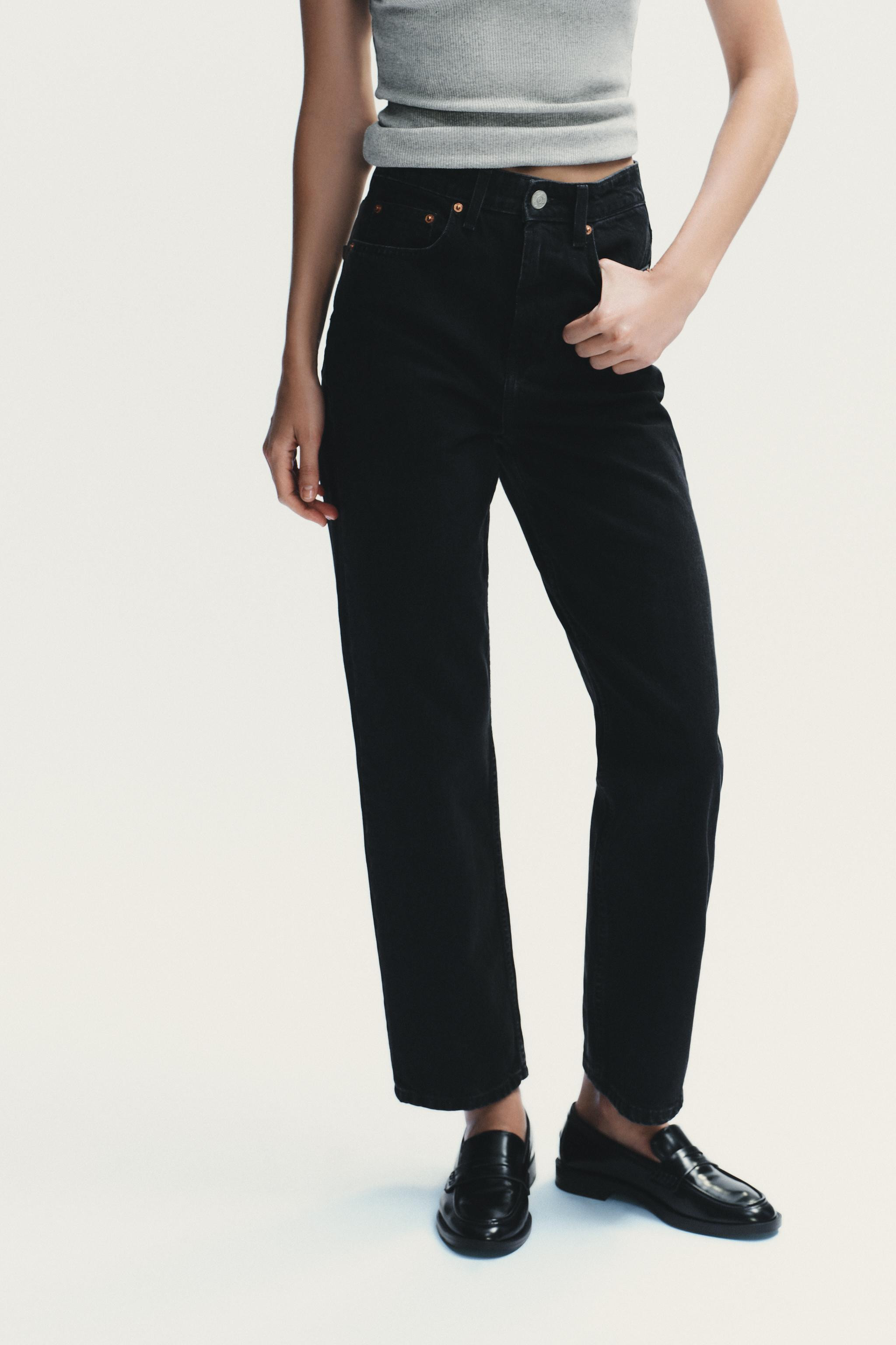 TRF MOM FIT HIGH WAIST JEANS | Zara US