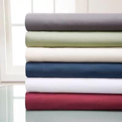 Winter Nights Cotton Flannel Solid Sheet Set | Bed Bath & Beyond | Bed Bath & Beyond