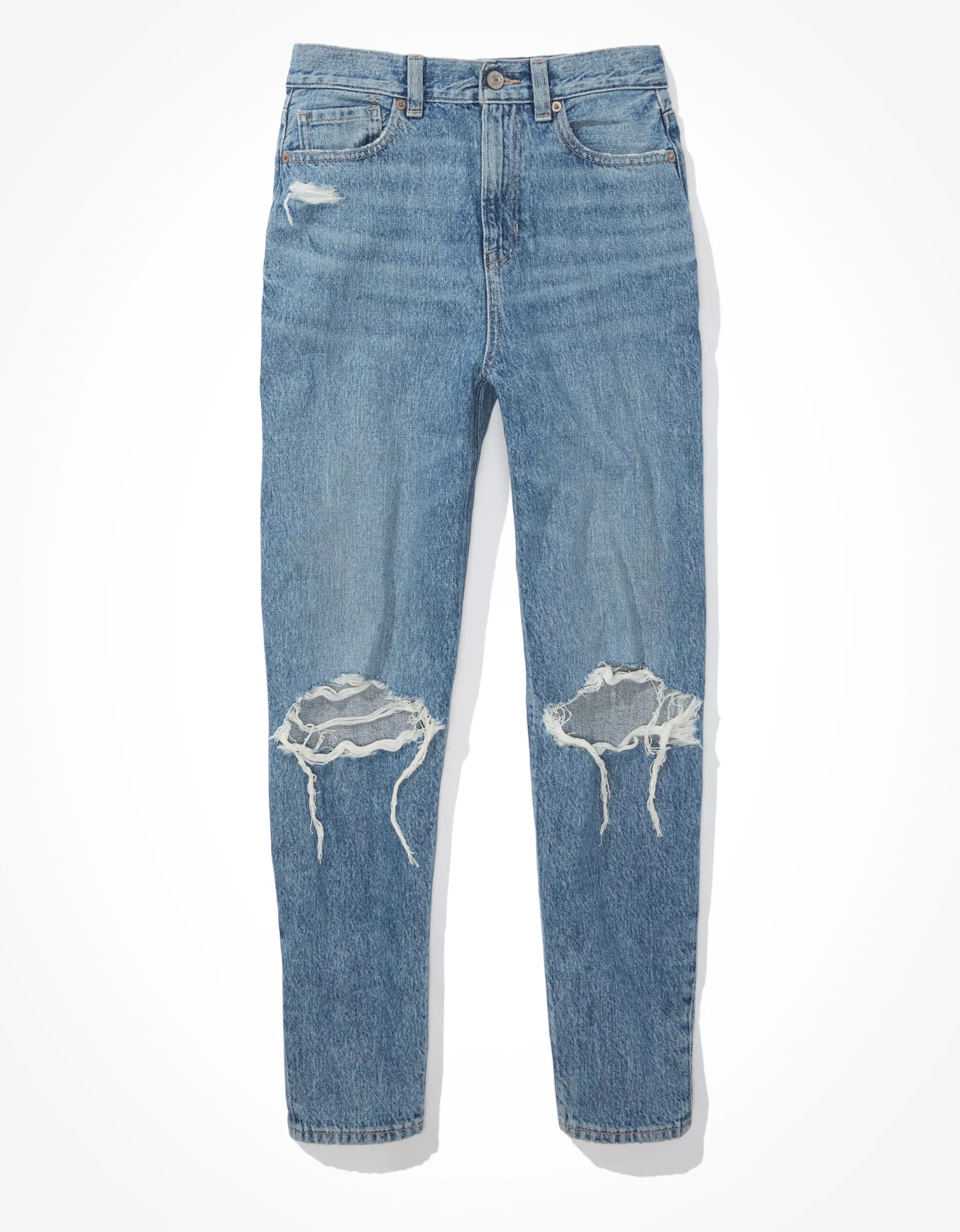 AE Ripped Relaxed Mom Jean | American Eagle Outfitters (US & CA)