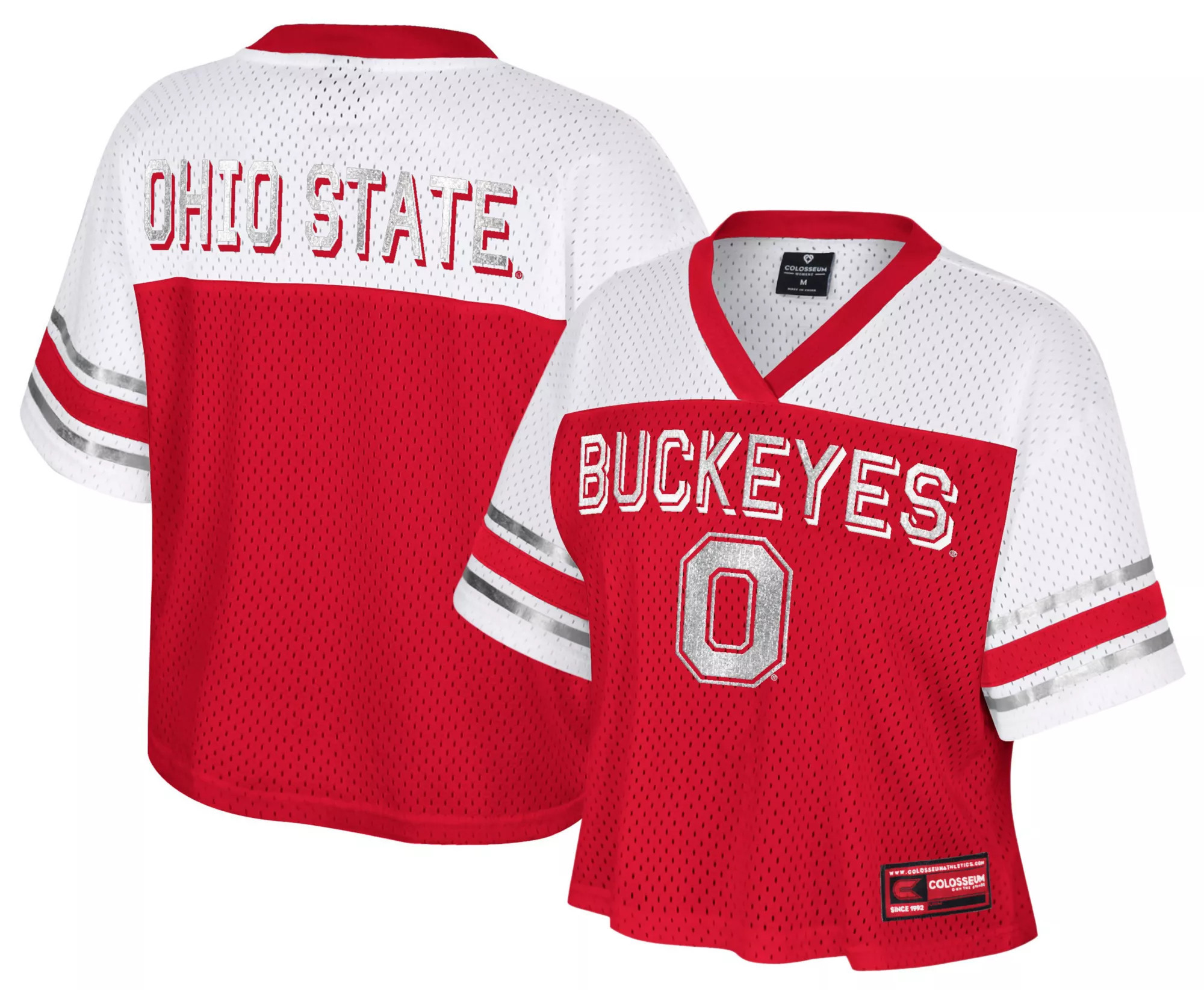 Colosseum Women's Ohio State Buckeyes Red Posh Jersey, Large | DICK'S Sporting Goods