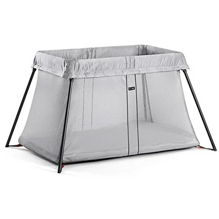 BABYBJORN Travel Crib Light - Silver | Walmart (US)