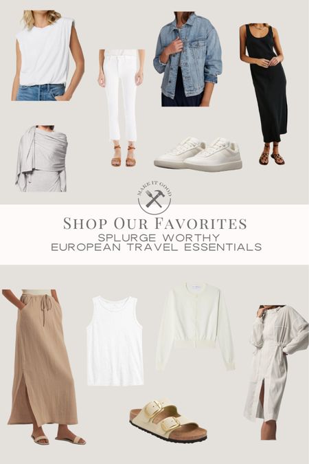 This capsule wardrobe is perfect for summer trips to Europe, so you can pack light but still look chic while you travel! 

#LTKSeasonal #LTKStyleTip #LTKTravel